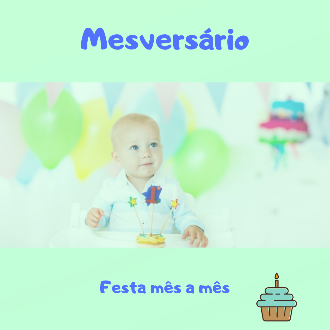 Mesversario A Festa Mes A Mes Do Bebe Onde A Mamae Registra
